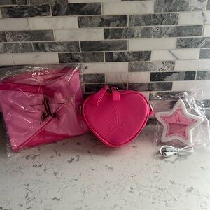 Jeffree Star Bundle Crossbody Mini-bag Selfie light and Beach Ball